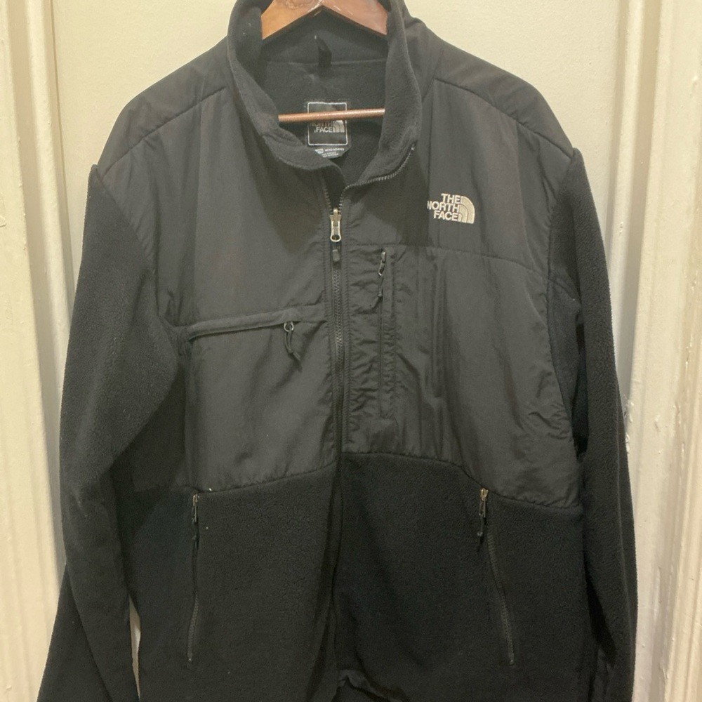 The North Face Denali Jacket XL Black, Retro, Fleece